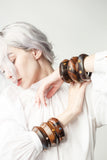 Abanoz Cuff Taşlı Bilezik 2