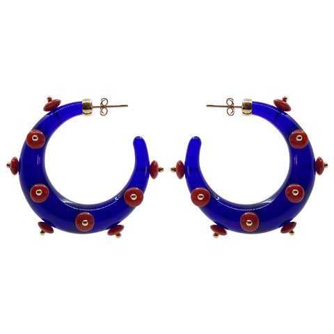 Lapis Mercan Küpe