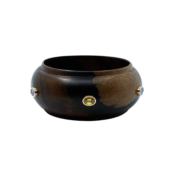 Abanoz Cuff Taşlı Bilezik 2