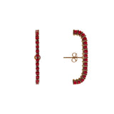 Mercan Earcuff Küpe