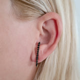 Oniks Earcuff Küpe